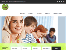 Tablet Screenshot of highperformancetutoring.com